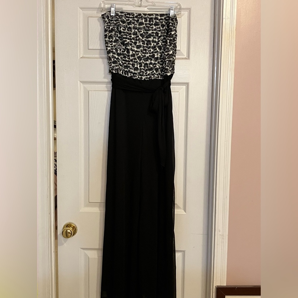 Jumpsuit with palazzo pants